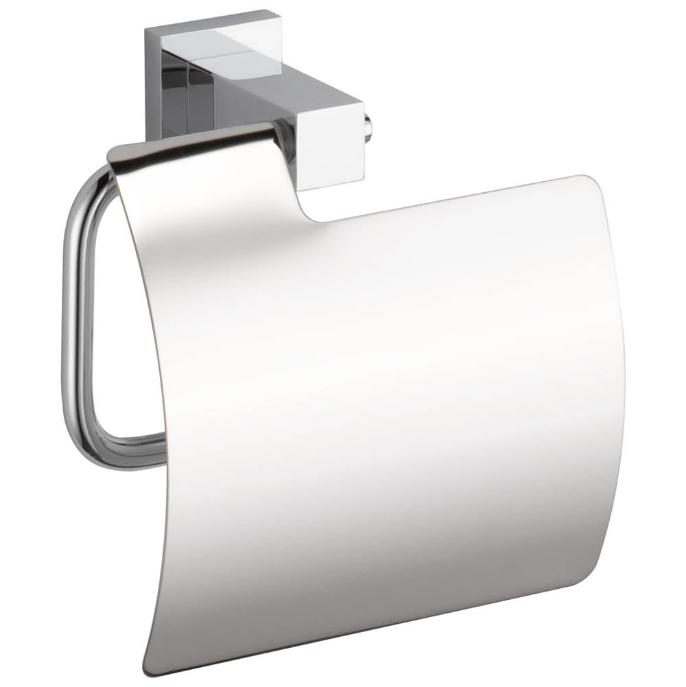 Delta Faucet - Brevard Tissue Holder with Cover - Chrome