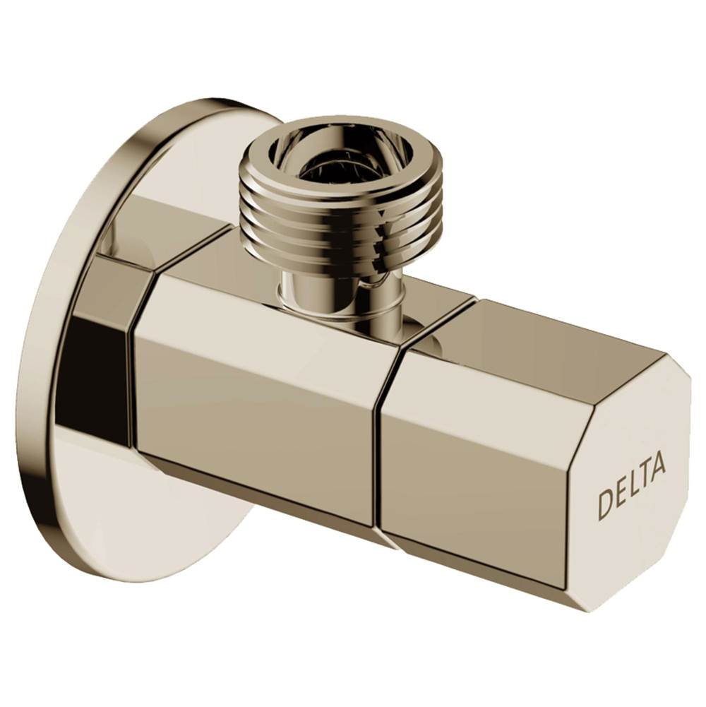 Delta Faucet - Other Ceramic Quarter Turn Angle Valve - Polished Nickel