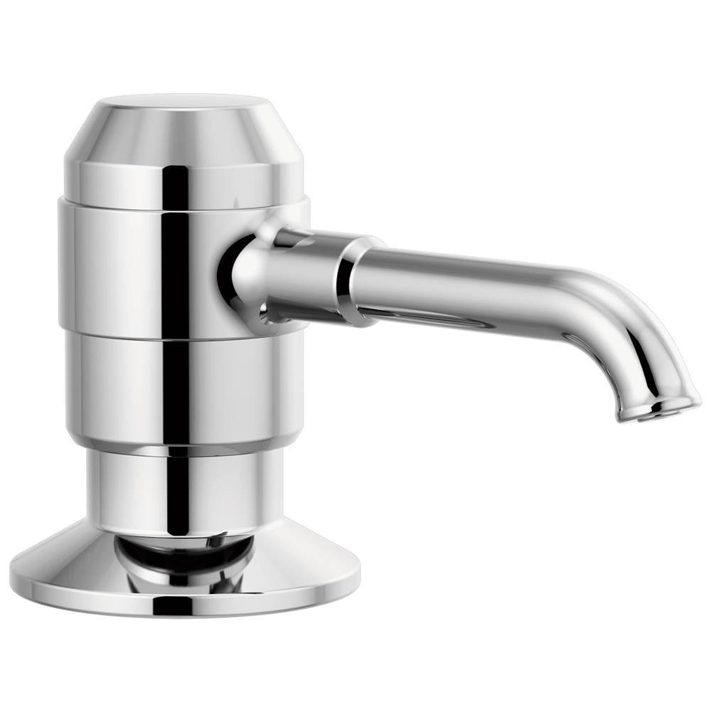 Delta Faucet - BroderickE Soap/Lotion Dispenser w/Bottle - Chrome
