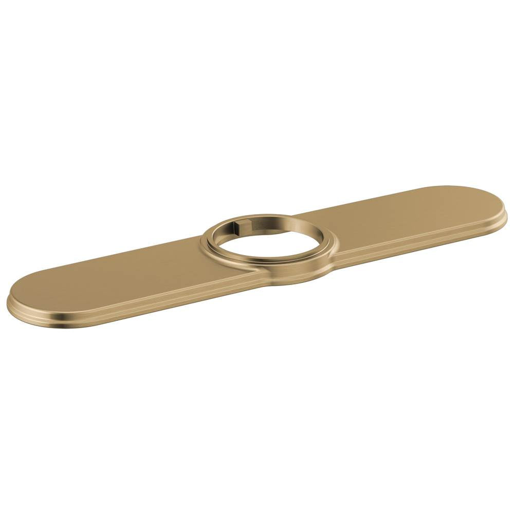 Delta Faucet - BroderickE Escutcheon - Pulldown - Champagne Bronze
