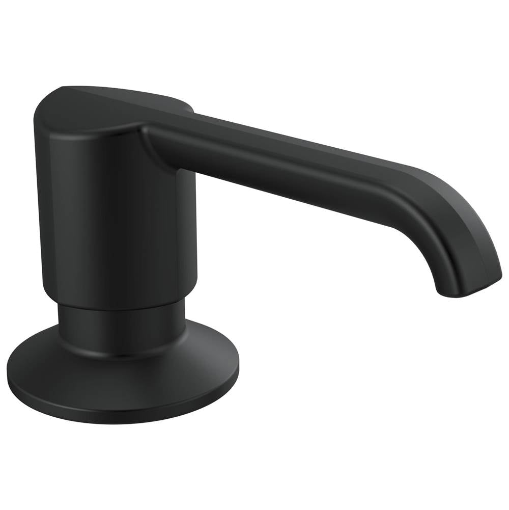 Delta Faucet - EmmelineE Metal Soap Dispenser - Matte Black