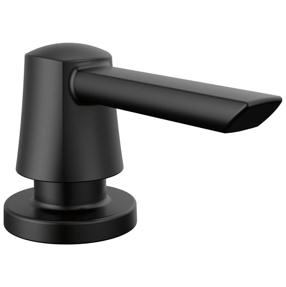 Delta Faucet - MonroviaE Metal Soap Dispenser - Matte Black