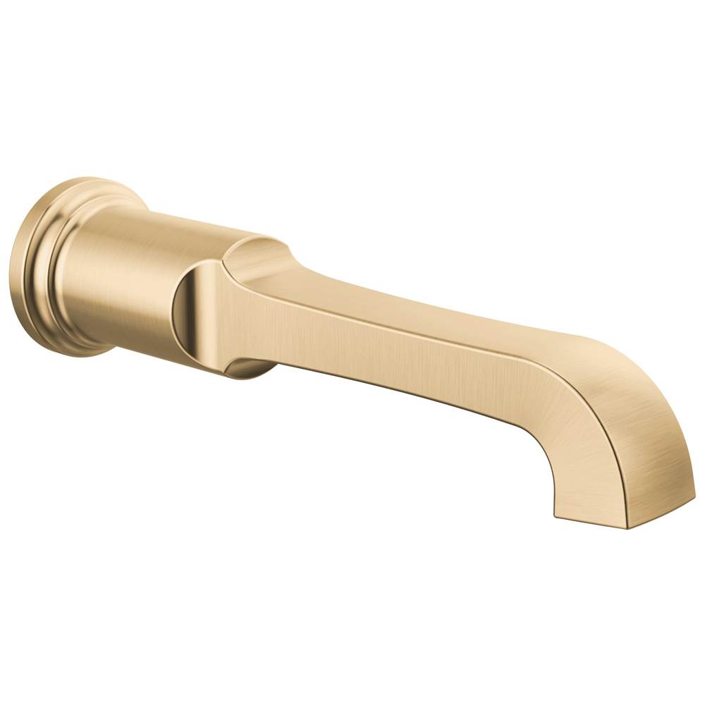 Delta Faucet - TetraE Non-Diverter Tub Spout - Lumicoat® Champagne Bronze