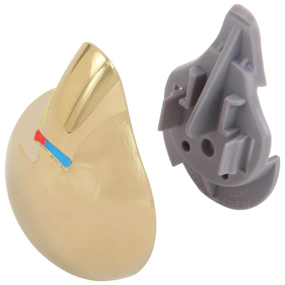 Delta Faucet - Other Temperature Knob & Cover - Jetted ShowerE - Polished Brass