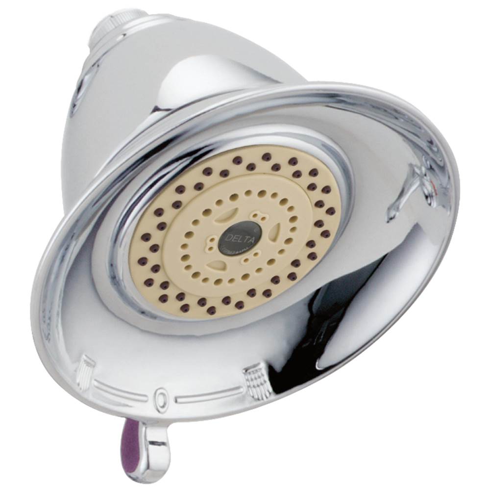 Delta Faucet - Universal Showering Components Premium 3-Setting Shower Head - Chrome