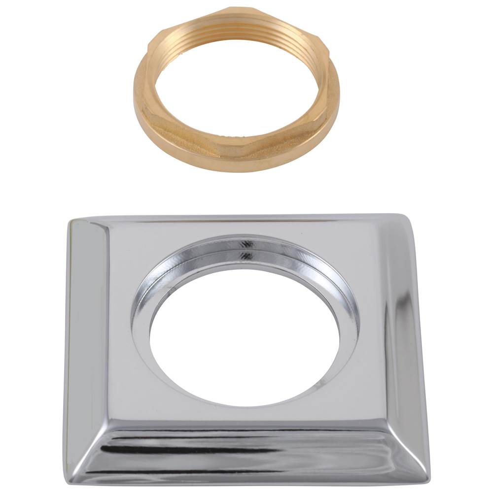 Delta Faucet - DrydenE Handle Base, Nut & Gasket - Roman Tub - Champagne Bronze
