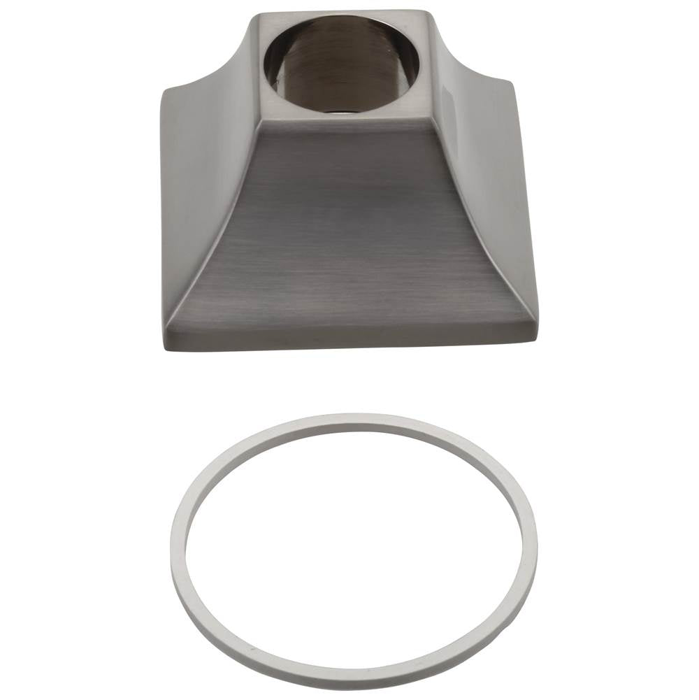 Delta Faucet - DrydenE Handle Base & Gasket - Roman Tub - Stainless