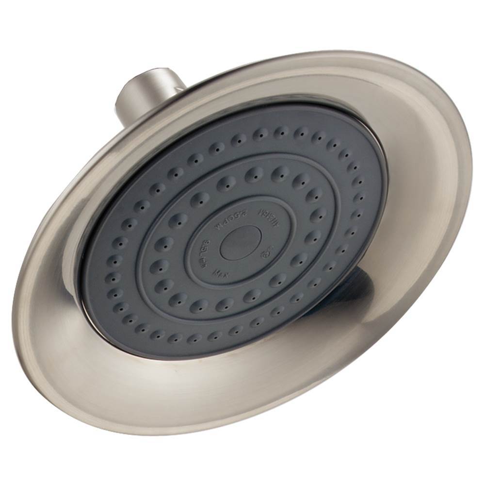 Universal Showering Components Single-Setting Raincan Shower Head