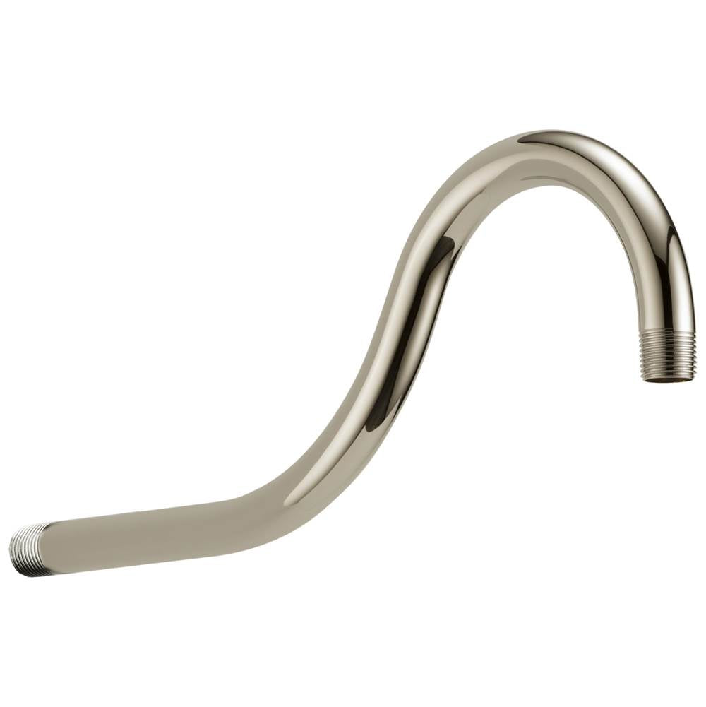 Delta Faucet - CassidyE Shower Arm - 16'' - Polished Nickel