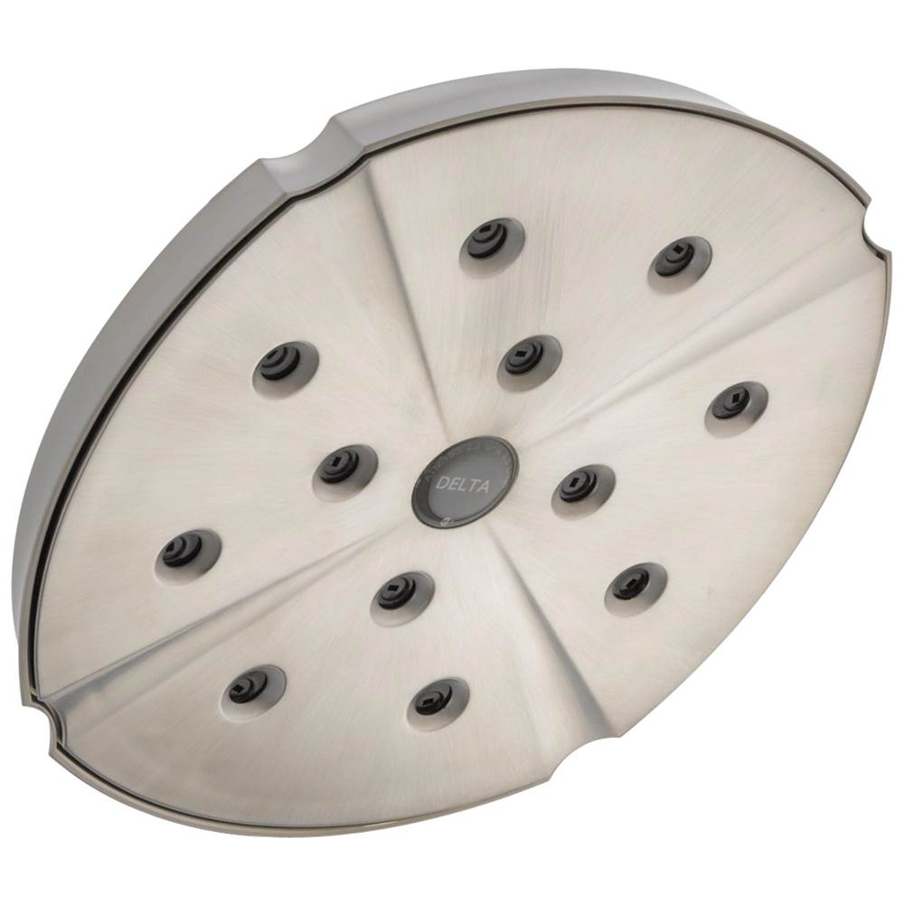 Delta Faucet - Universal Showering Components H2OKineticSingle-Setting Raincan Shower Head - Stainless