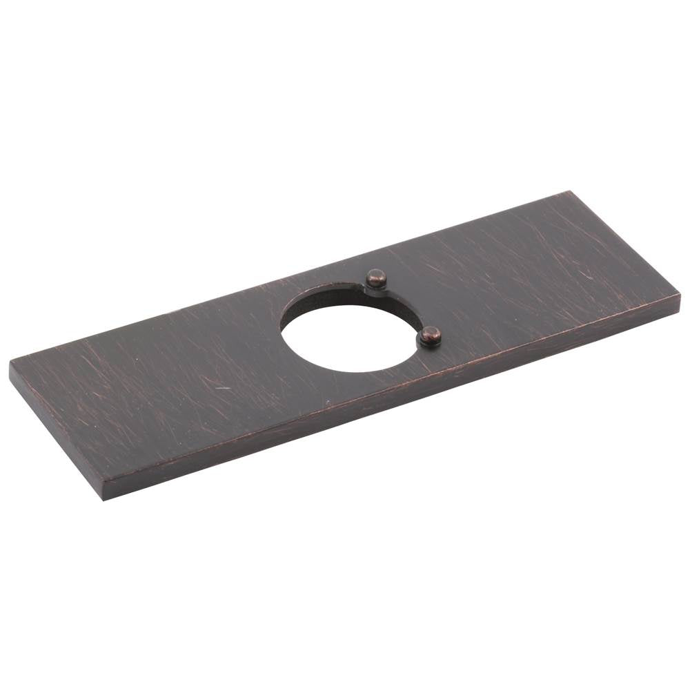 Delta Faucet - Vero Escutcheon w/ Gasket - 3 Hole Bathroom - Venetian Bronze