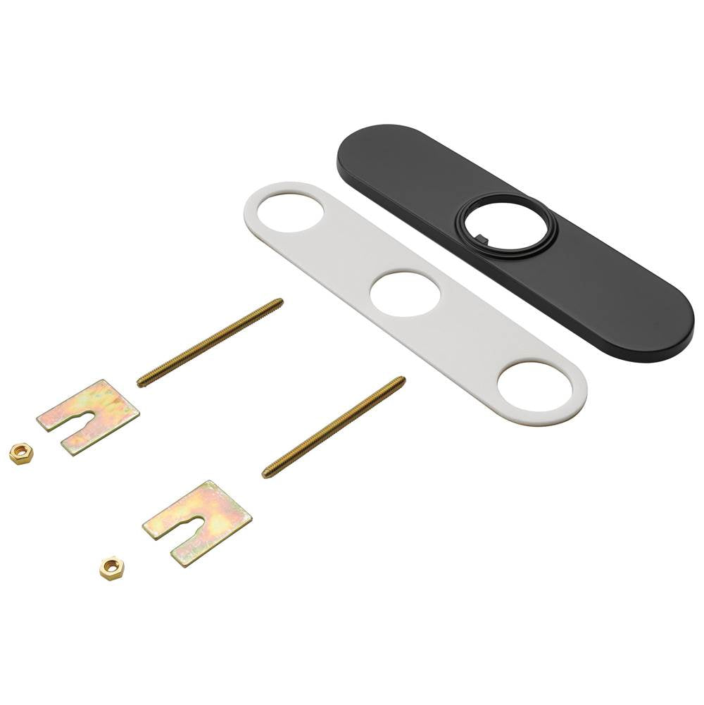 Delta Faucet - Trinsic Escutcheon & Gasket - 8'' - Matte Black