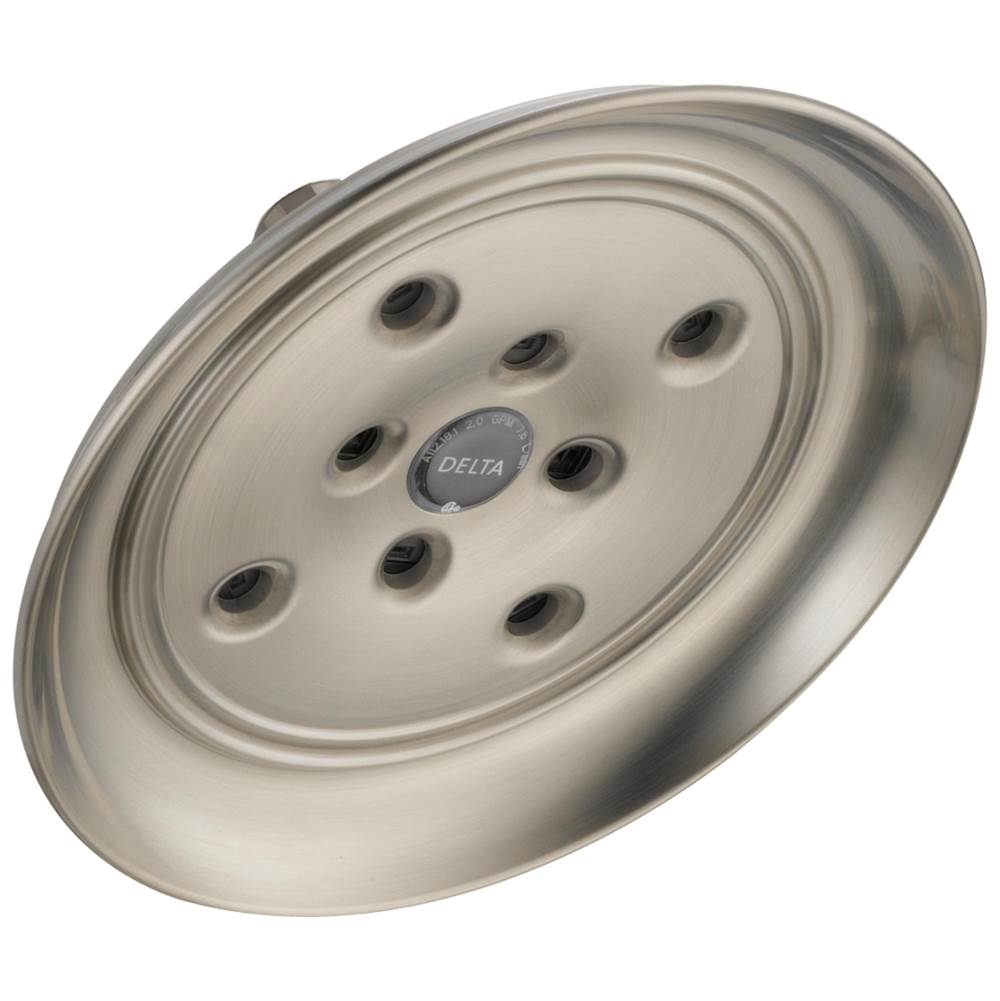 Delta Faucet - Universal Showering Components H2OKineticSingle-Setting Raincan Shower Head - Stainless