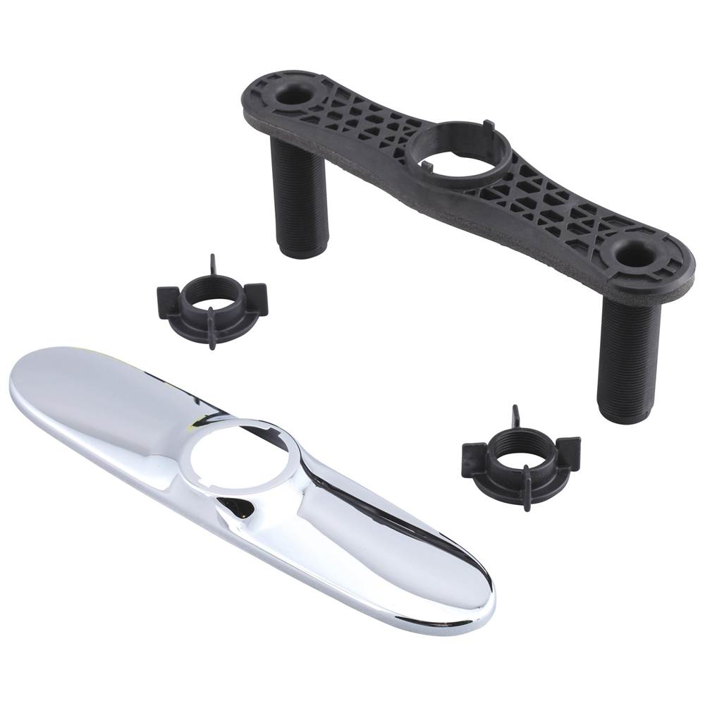 Delta Faucet - Essa Escutcheon With Baseplate and Nuts - Spotshield Stainless