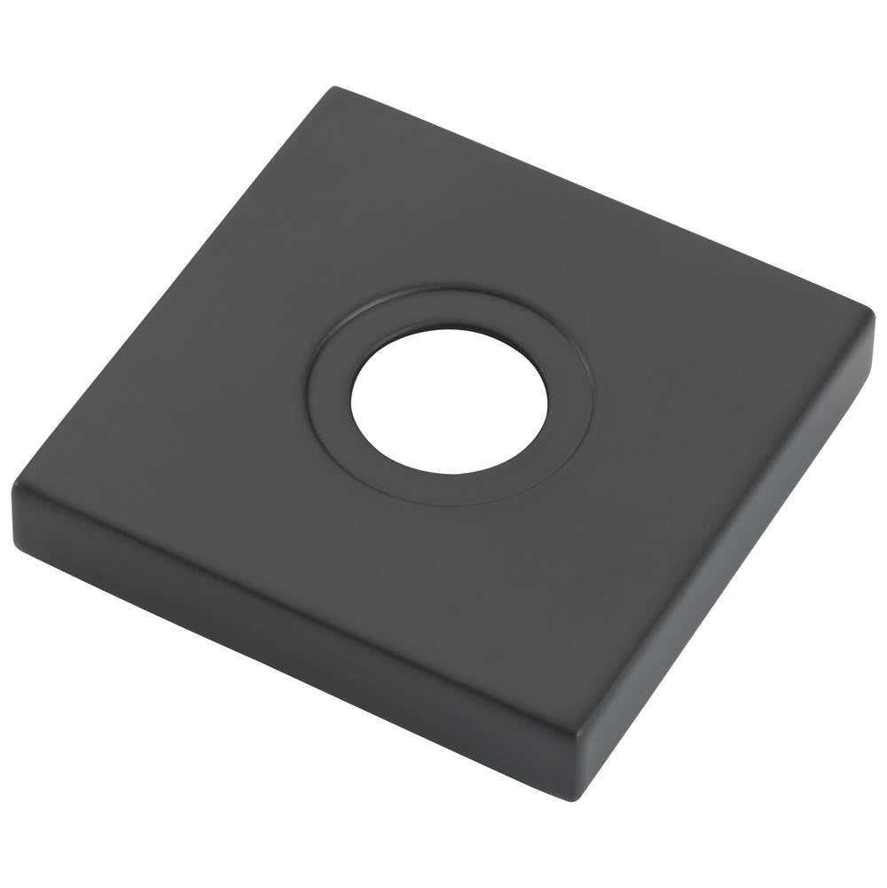 Delta Faucet - Ara Spout Flange & Gasket - Wall Mount Bathroom - Matte Black