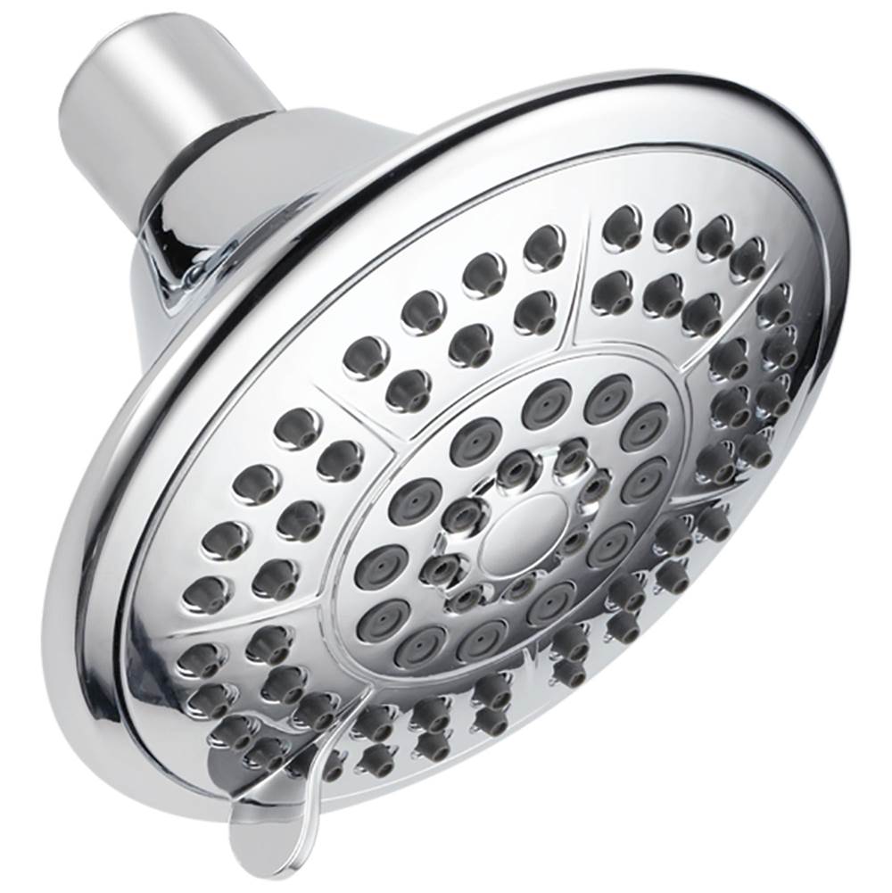 Delta Faucet - Universal Showering Components 5-Setting Raincan Shower Head - Stainless