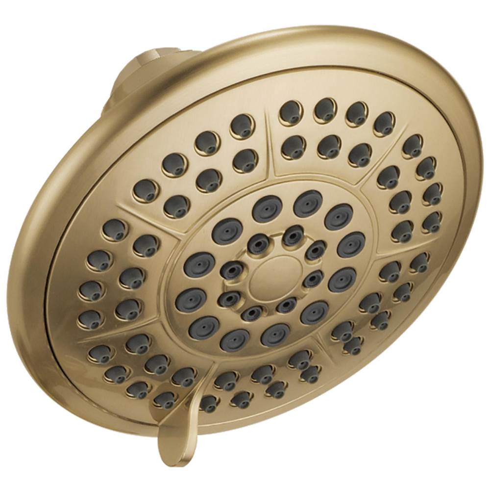 Delta Faucet - Universal Showering Components 5-Setting Raincan Shower Head - Champagne Bronze