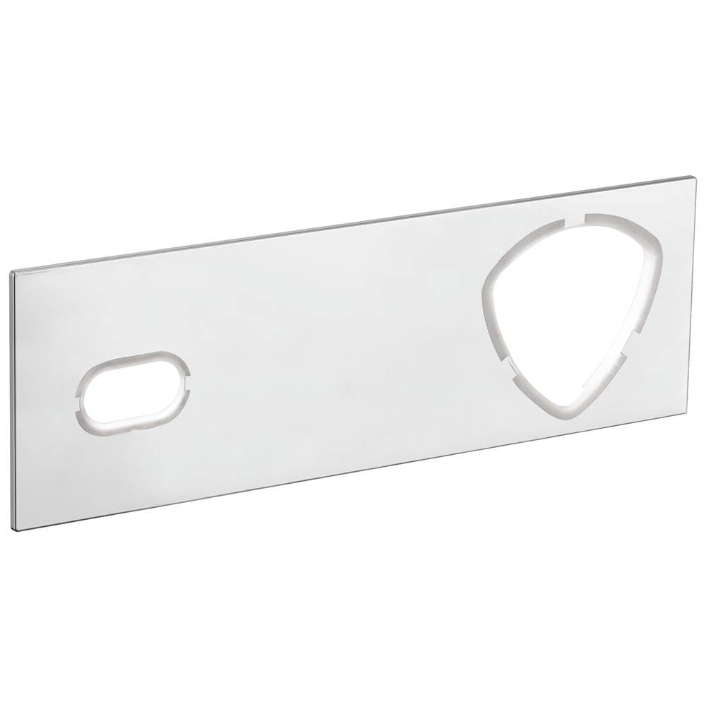 Delta Faucet - Zura Single Handle Wall Mount Escutcheon Assembly - Champagne Bronze