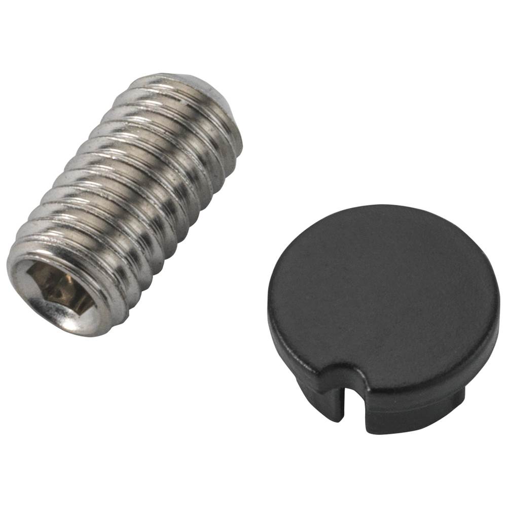 Delta Faucet - CassidyE Set Screw and Button - Matte Black