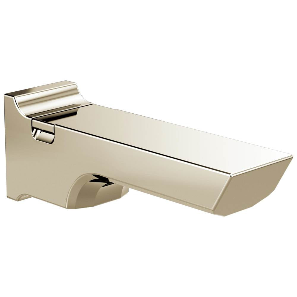 Delta Faucet - PivotalE Tub Spout - Pull-up Diverter - Lumicoat® Polished Nickel