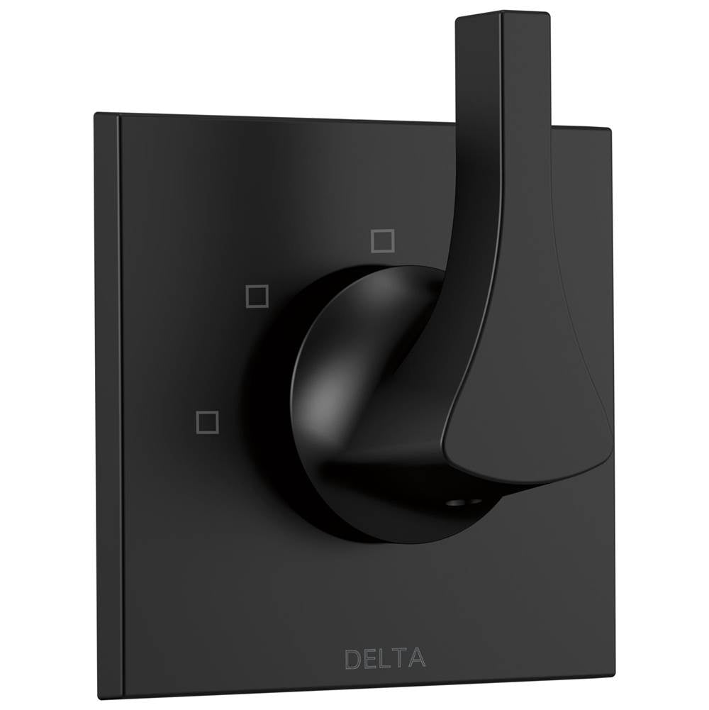 Delta Faucet - Zura 3-Setting Diverter Trim - Matte Black