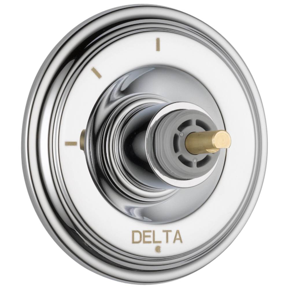 Delta Faucet - CassidyE 3-Setting 2-Port Diverter Trim - Less Handle - Chrome