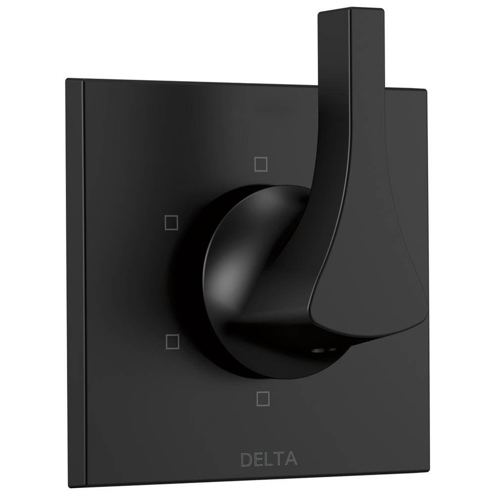 Delta Faucet - Zura 6-Setting Diverter Trim - Matte Black