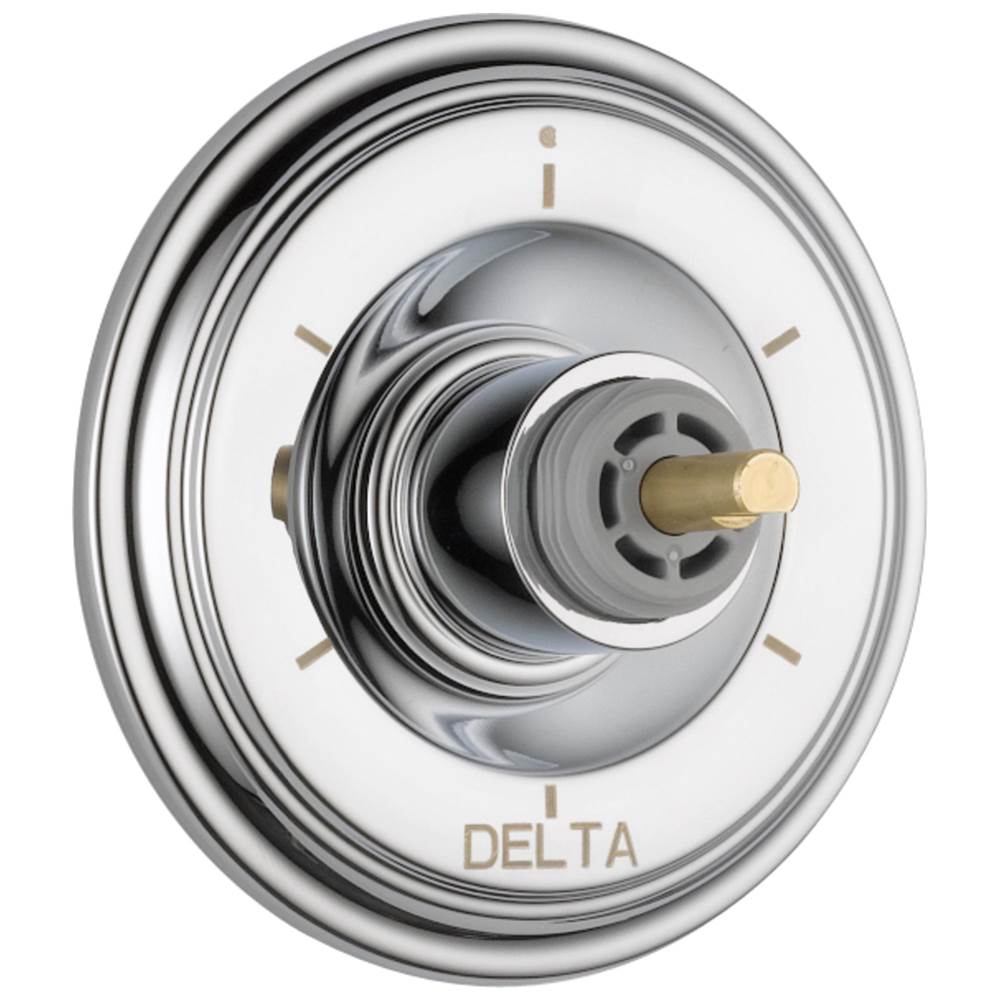 Delta Faucet - CassidyE 6-Setting 3-Port Diverter Trim - Less Handle - Chrome