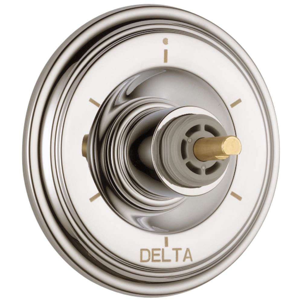 Delta Faucet - CassidyE 6-Setting 3-Port Diverter Trim - Less Handle - Polished Nickel