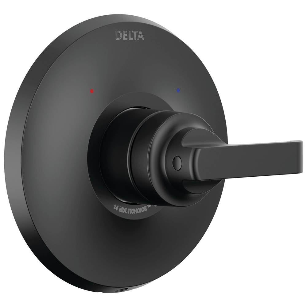 Delta Faucet - TetraE 14 Series Valve Only Trim - Matte Black