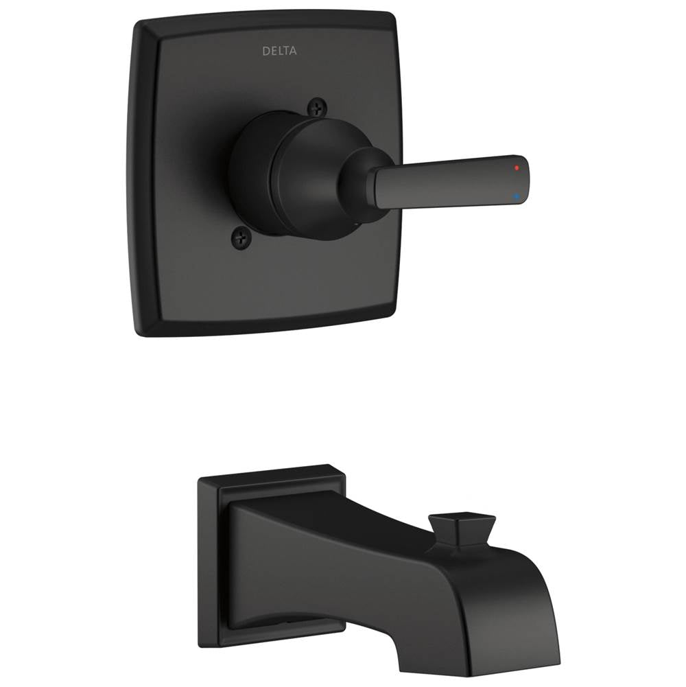 Delta Faucet - Ashlyn Monitor 14 Series Tub Trim Only - Matte Black