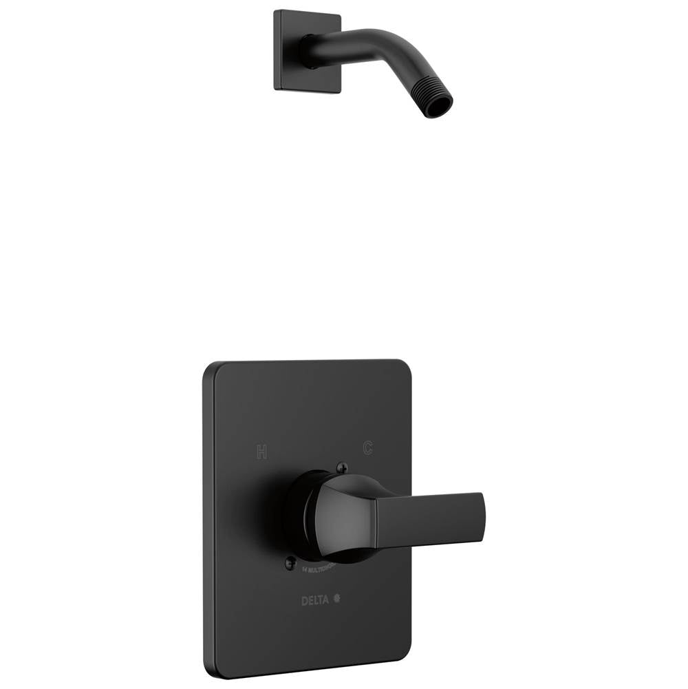 Delta Faucet - VelumE Monitor 14 Series Shower Trim - Less Head - Matte Black