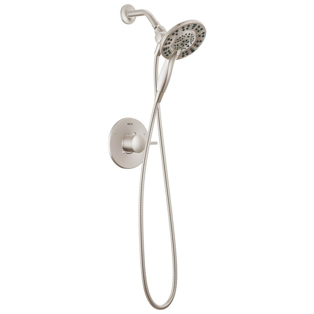 Delta Faucet - AlbionE Monitor 14 Series Shower Only Trim Only with In2ition Hand Shower - Spotshield Brushed Nickel