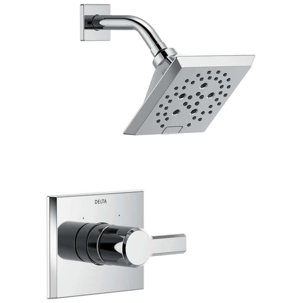 Delta Faucet - PivotalE Monitor 14 Series H2OKineticShower Trim - Lumicoat® Chrome