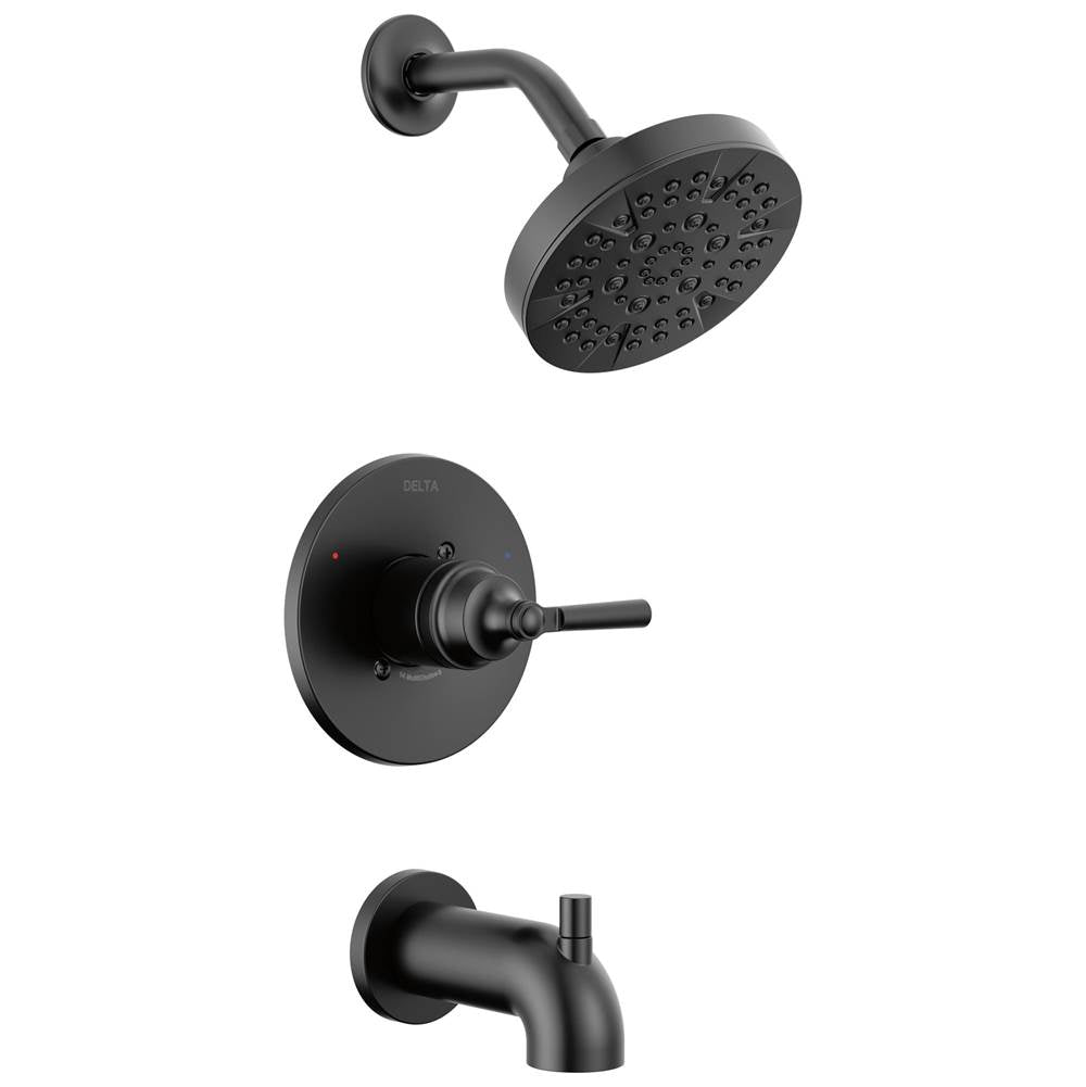 Delta Faucet - SaylorE Monitor 14 Series Tub & Shower Trim - Matte Black