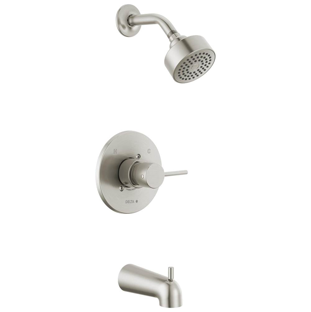 Delta Faucet - ModernE Monitor 14 Series Tub & Shower Trim - Stainless