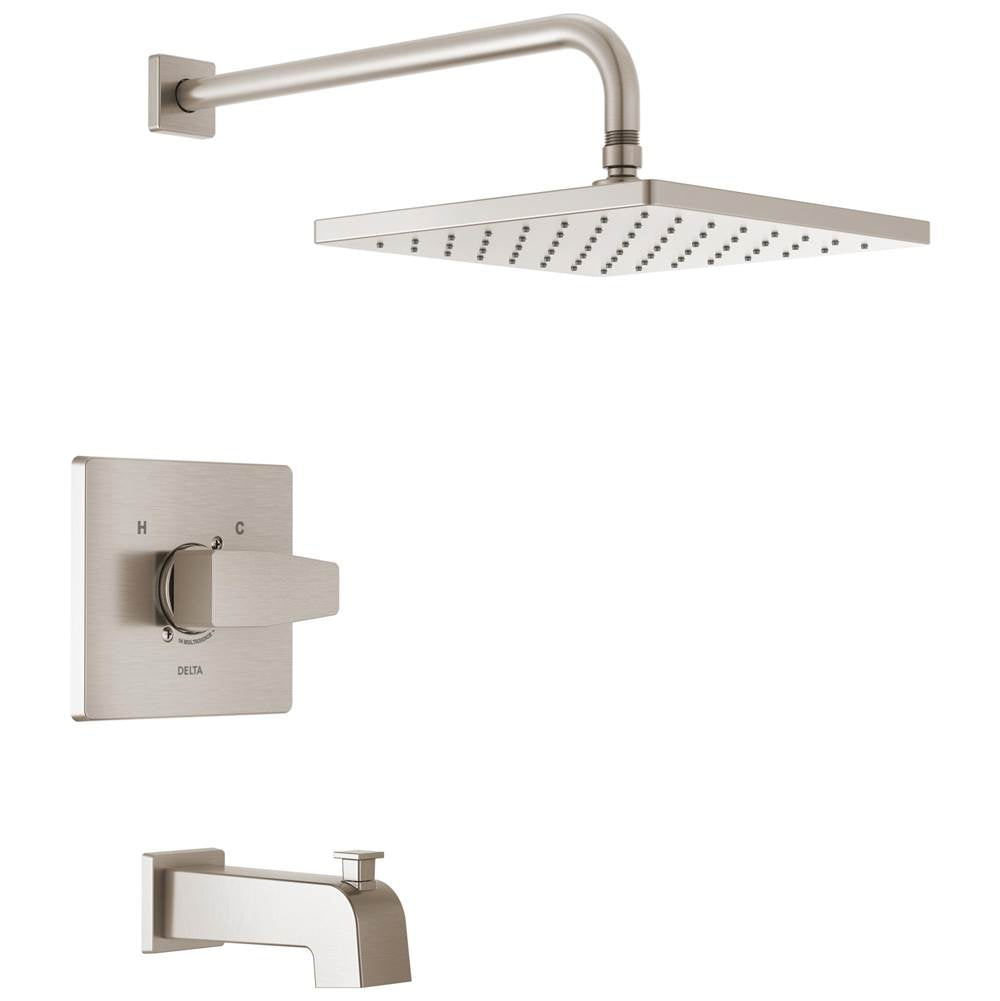 Delta Faucet - ModernE Monitor 14 Series Tub & Shower Trim - Spotshield Brushed Nickel