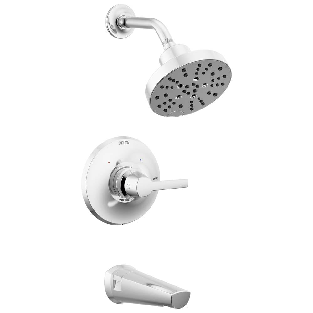 Delta Faucet - GaleonE 14S Tub Shower Trim with H2OKinetic - Lumicoat® Chrome