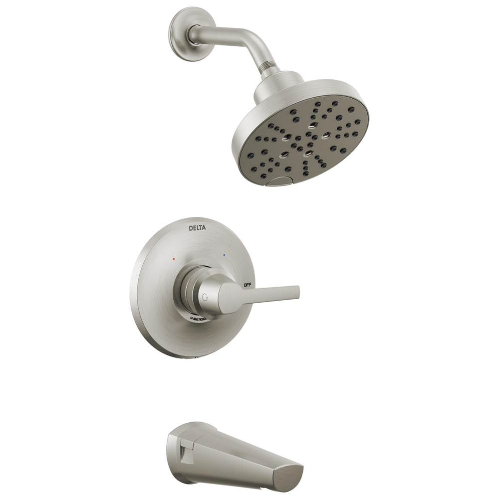 Delta Faucet - GaleonE 14S Tub Shower Trim with H2OKinetic - Lumicoat® Stainless