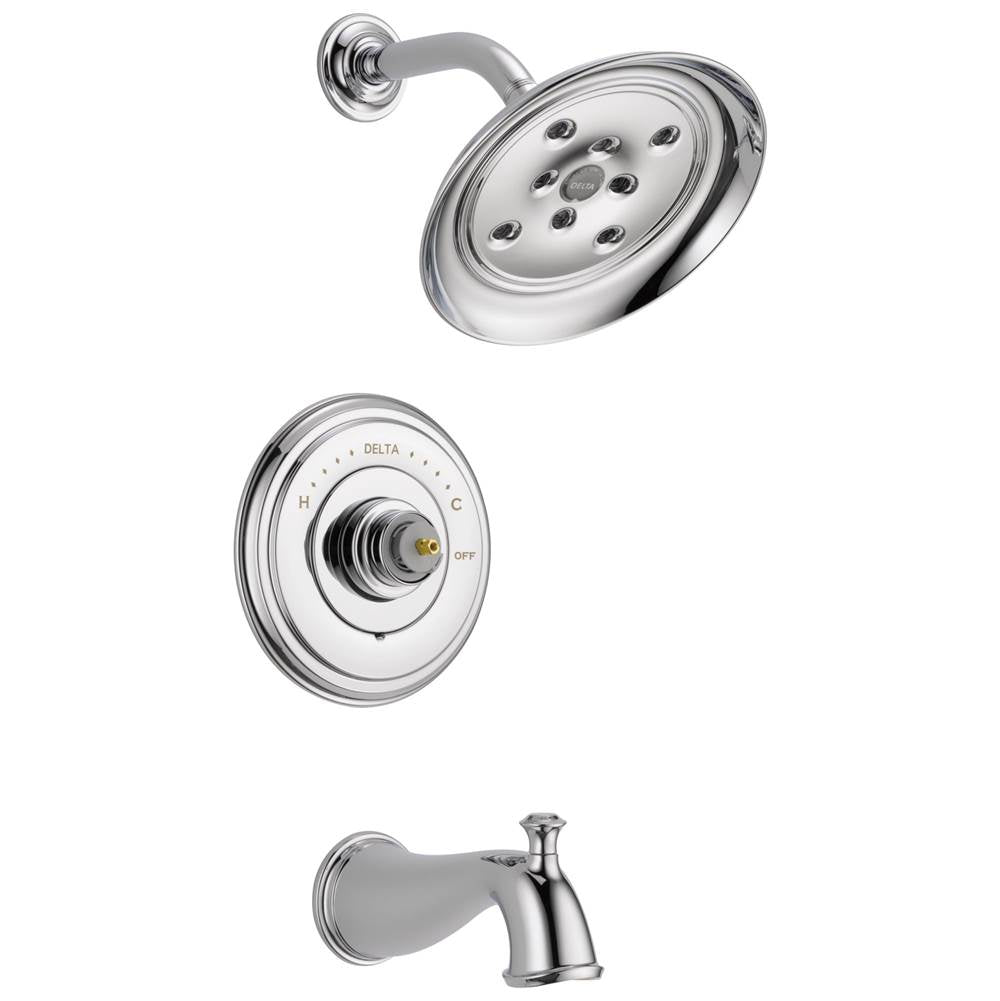 Delta Faucet - CassidyE Monitor 14 Series H2OKineticTub & Shower Trim - Less Handle - Chrome