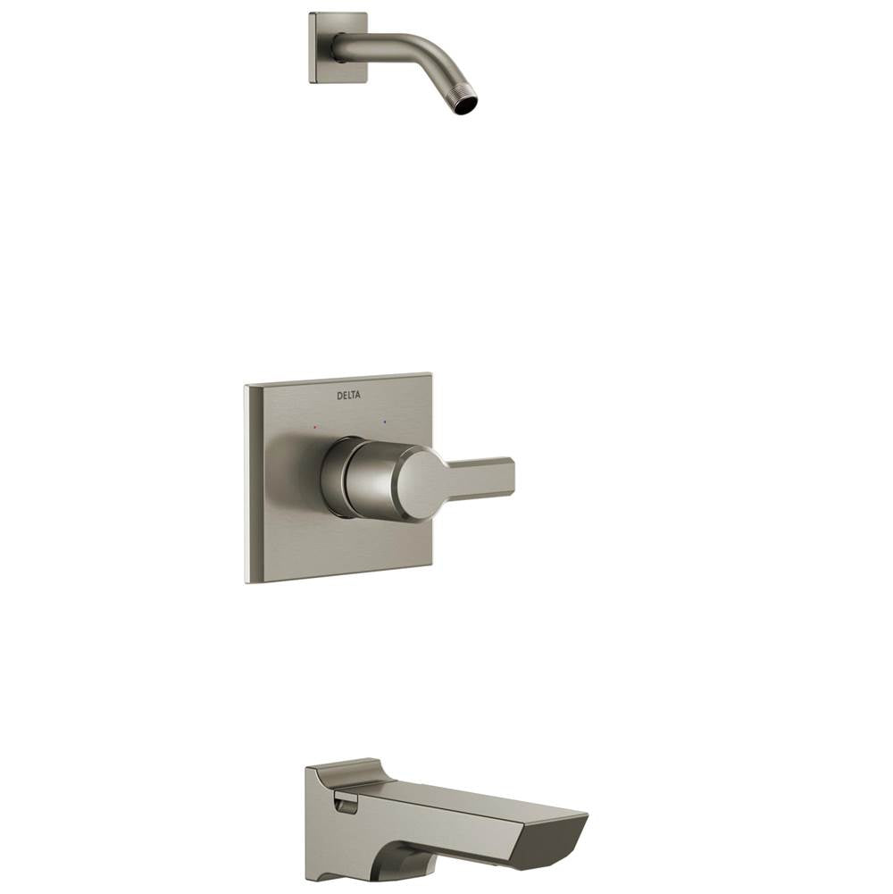 Delta Faucet - PivotalE Monitor 14 Series Tub and Shower Trim - Less Head - Lumicoat® Stainless