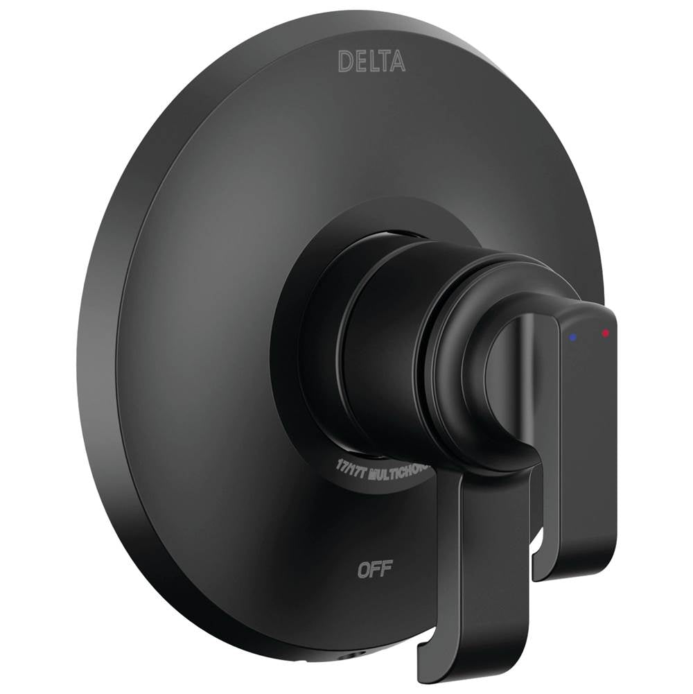 Delta Faucet - TetraE 17 Series Valve Only Trim - Matte Black
