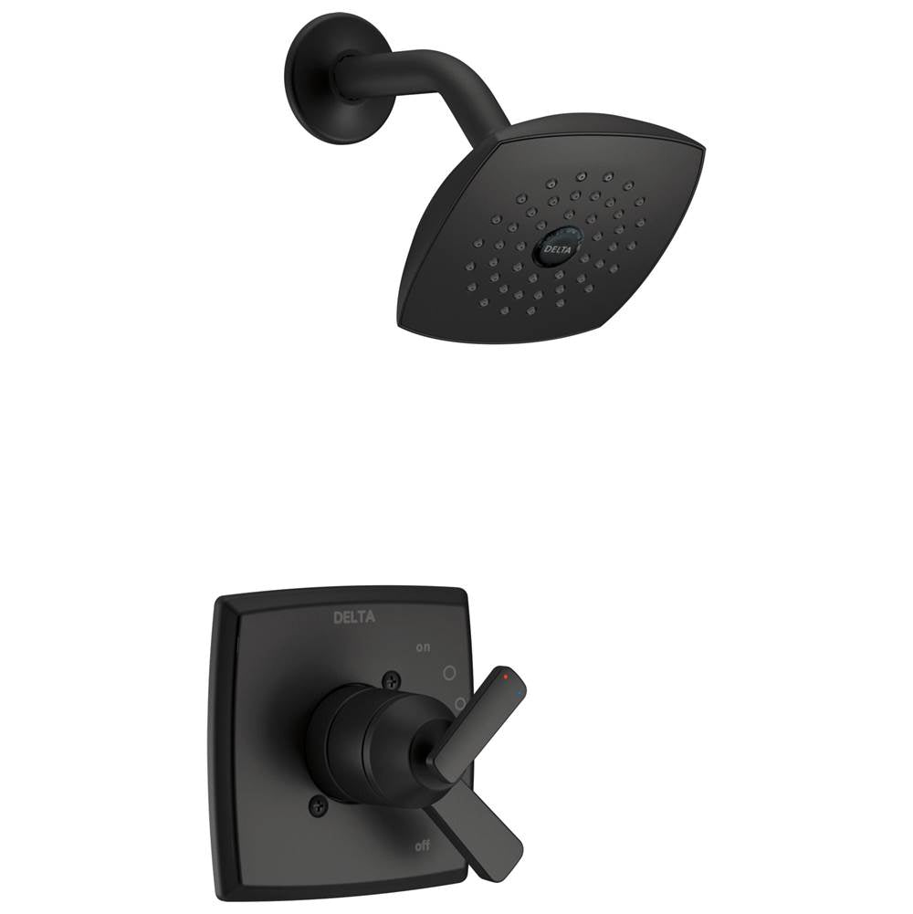 Delta Faucet - Ashlyn Monitor 17 Series Shower Trim - Matte Black