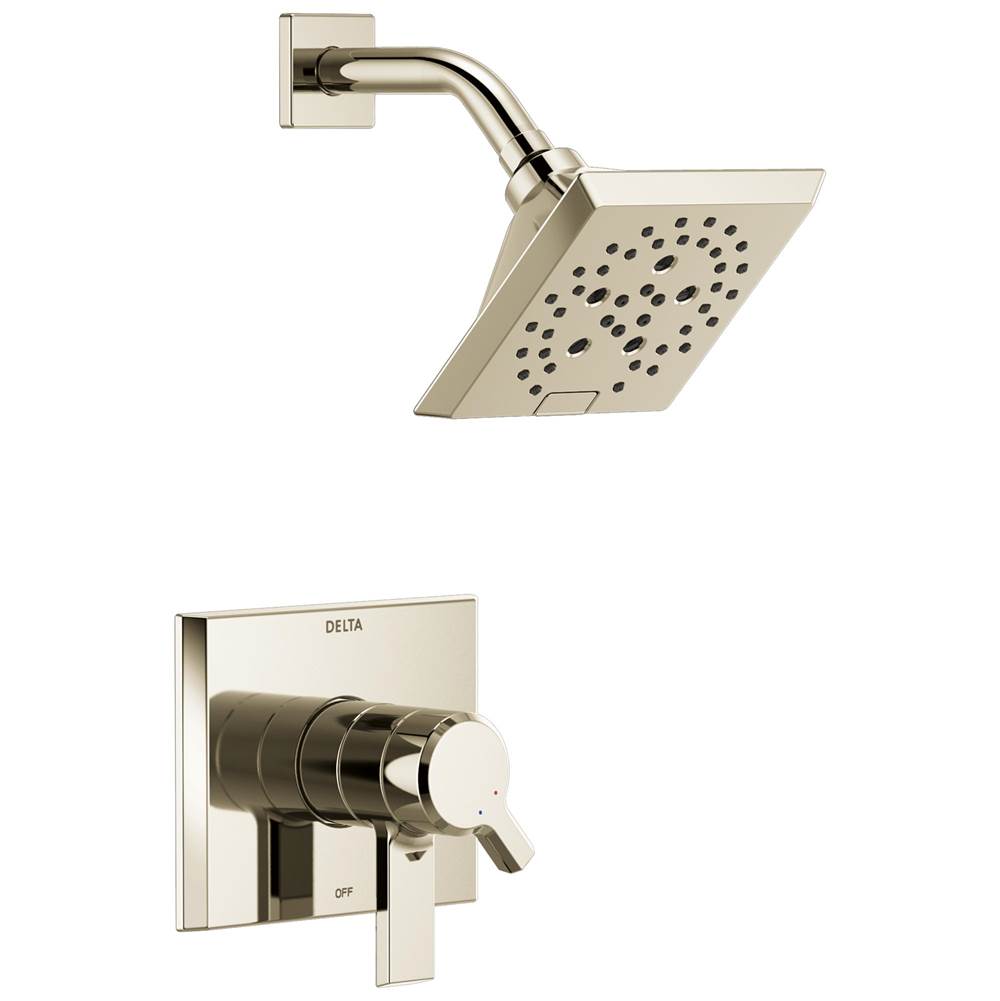 Delta Faucet - PivotalE Monitor 17 Series H2OKineticShower Trim - Lumicoat® Polished Nickel