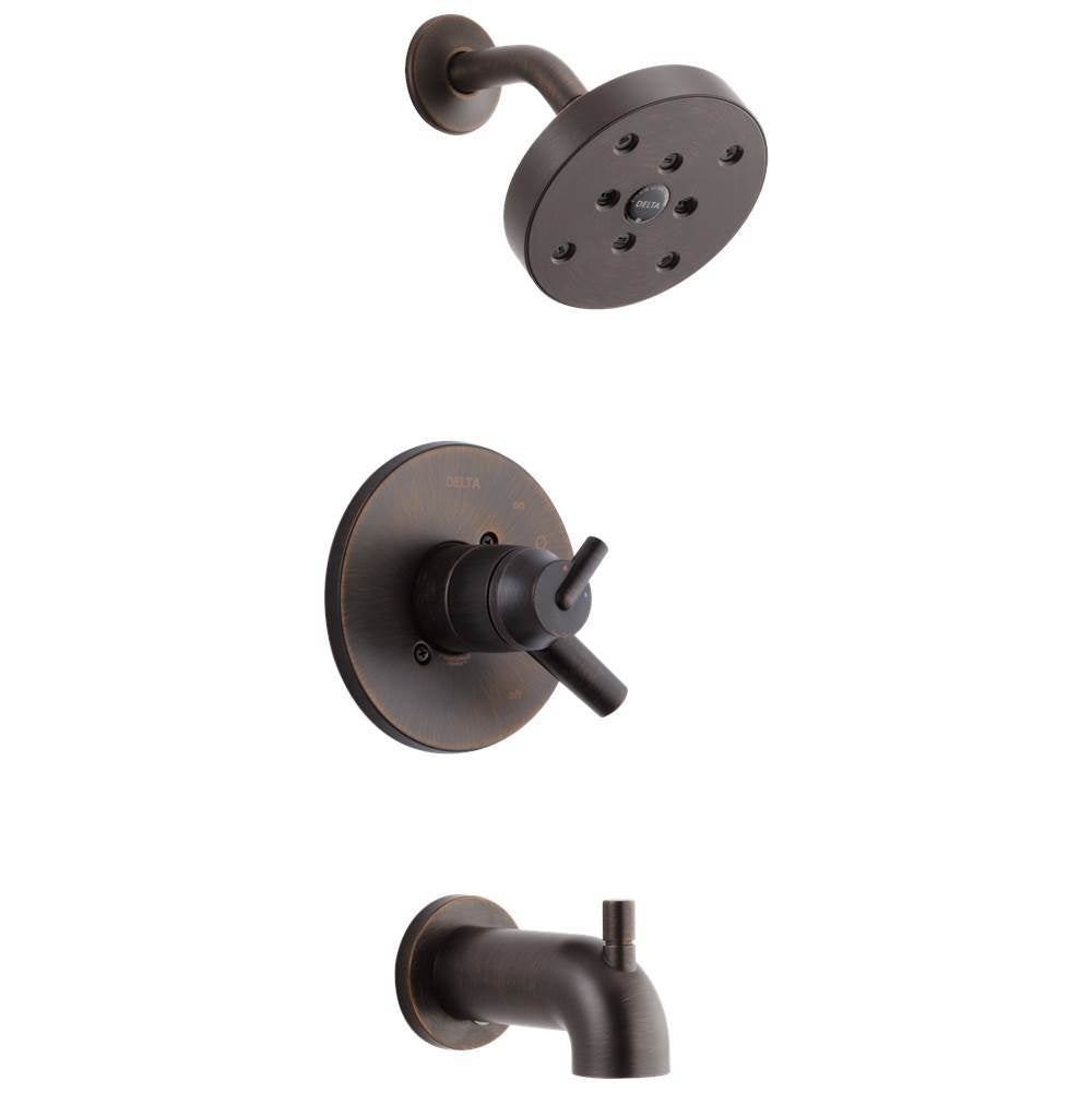 Trinsic Monitor 17 Series H2OKineticTub & Shower Trim