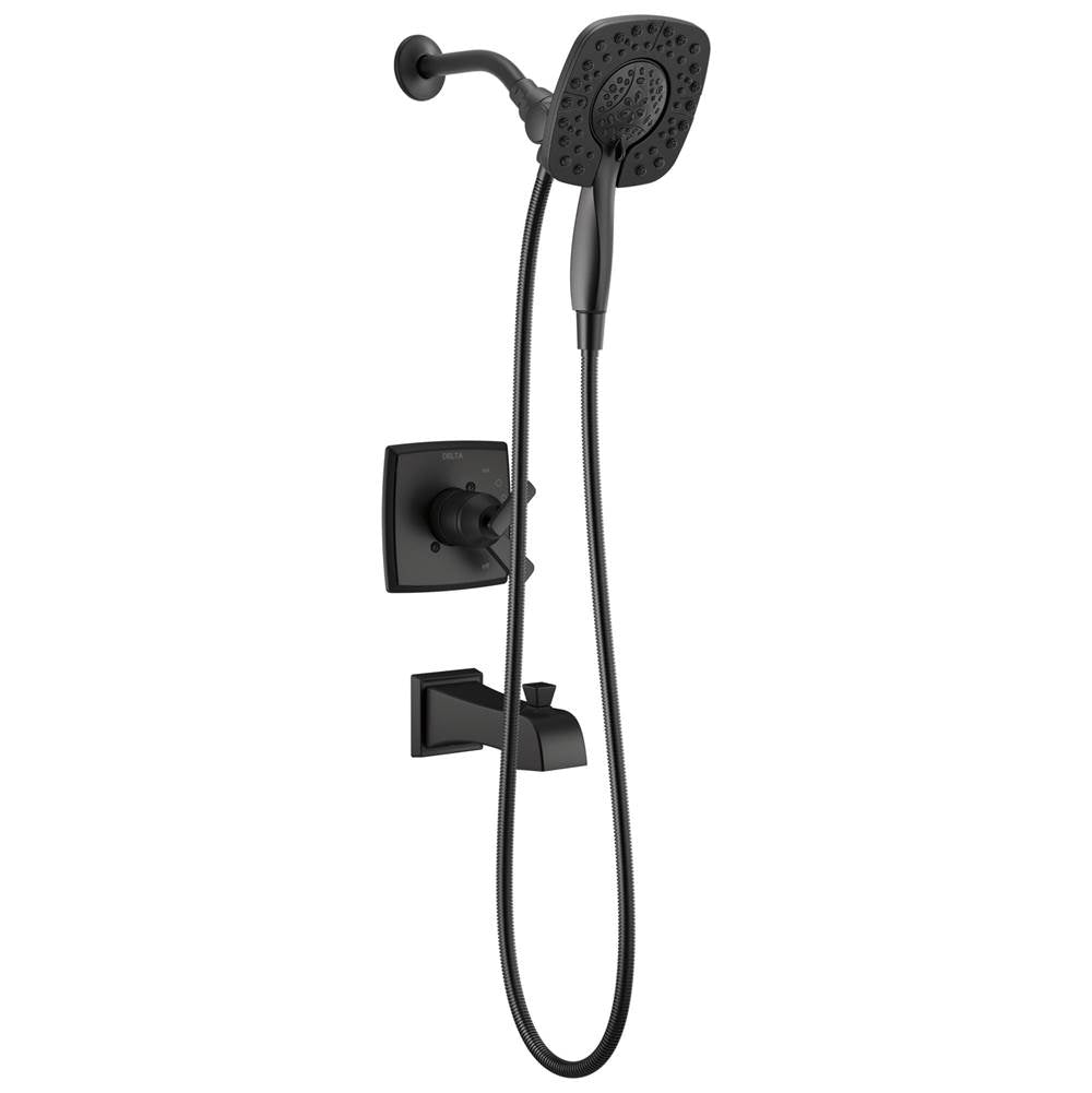 Delta Faucet - Ashlyn Monitor 17 Series Shower Trim with In2ition - Matte Black
