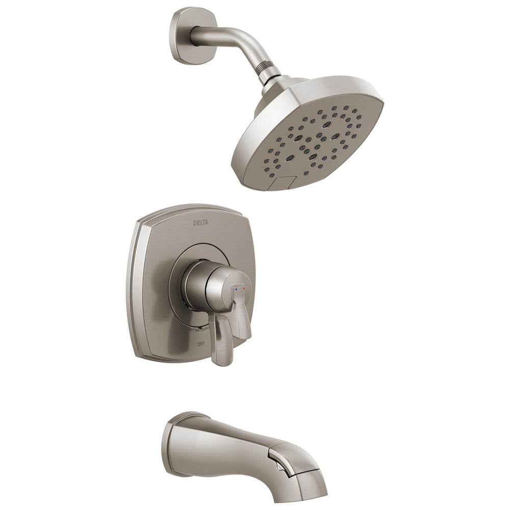 Delta Faucet - Stryke 17 Series Tub and Shower Only - Lumicoat Stainless