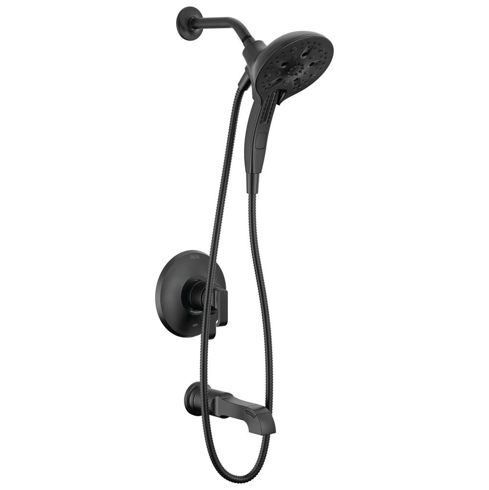 Delta Faucet - TetraE 17 Series Tub Shower Trim - Matte Black