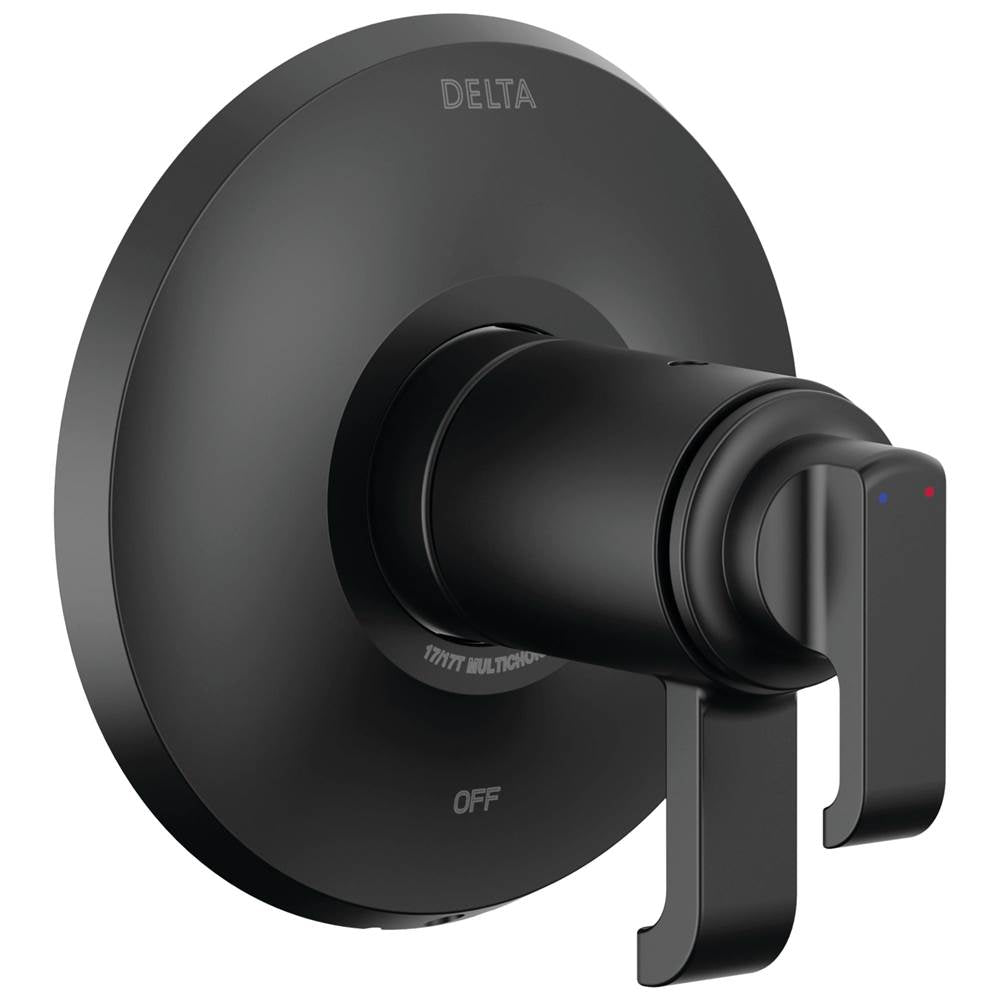 Delta Faucet - TetraE 17T Series Valve Only - Matte Black