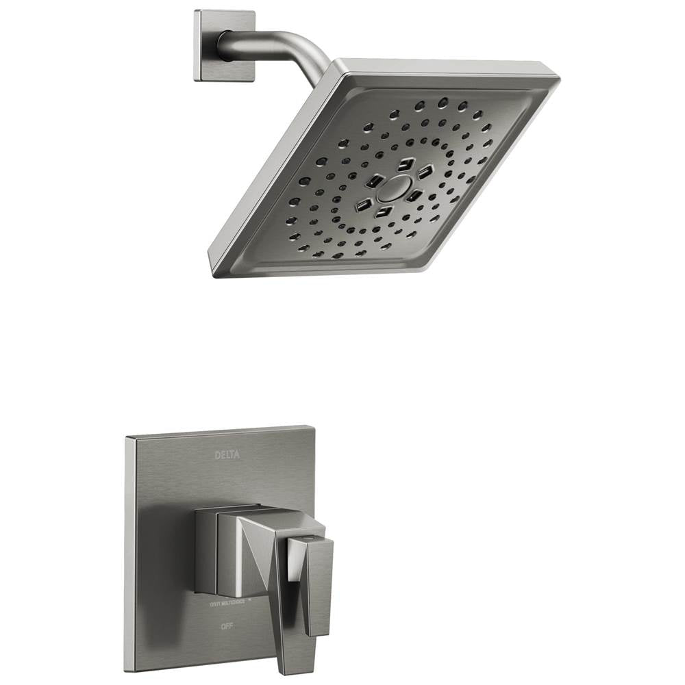 Delta Faucet - TrillianE TempAssure 17T Series Shower Trim - Lumicoat® Black Stainless